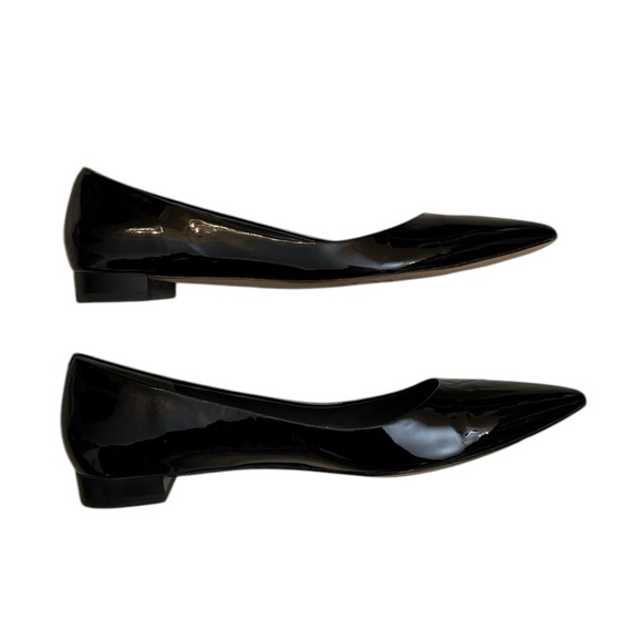 Via Spiga Black Patent Leather Flats - 7.5 - Picture 3 of 7